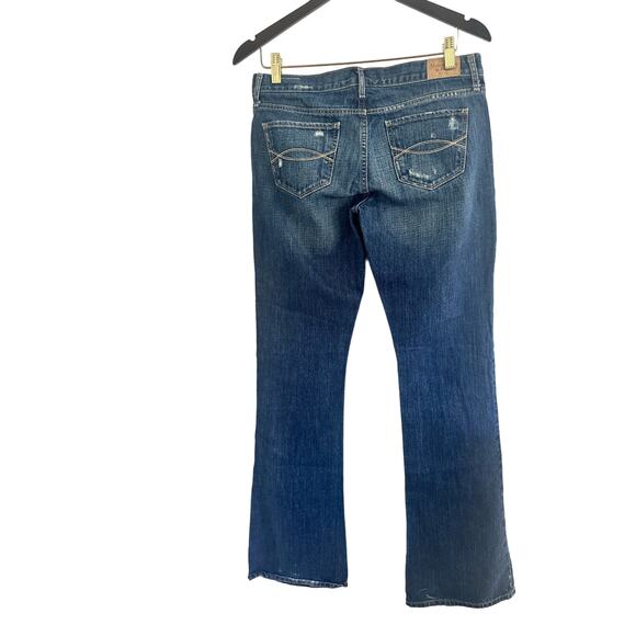 Abercrombie and Fitch jeans Sz 4R Flair bottom bootcut denim - Picture 3 of 4